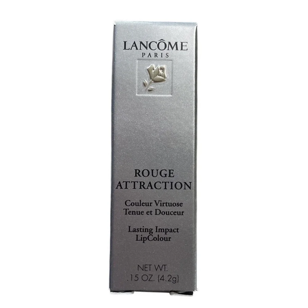 New Lancome Lipstick Lasting Impact BLAZE Discontinued .15‎ Oz Full Size